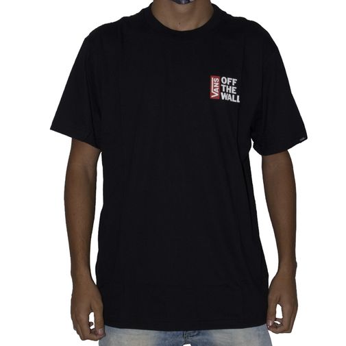 camiseta feminina vans off the wall