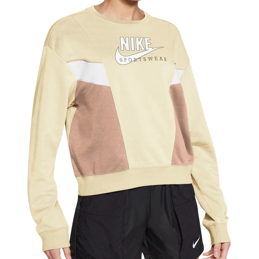 blusão nike heritage feminino
