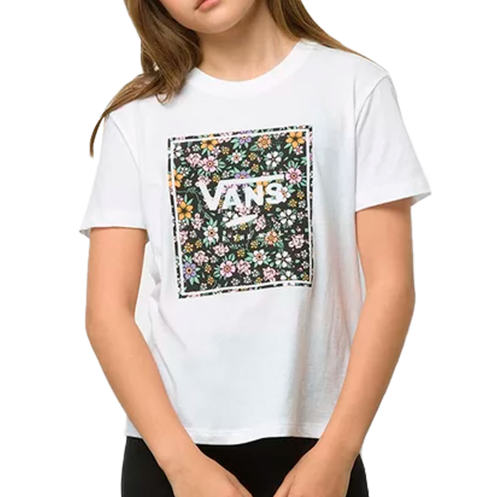 Monopoly exposition Follow Camiseta Vans Print Box Floral Infantil - Rogers Tenis