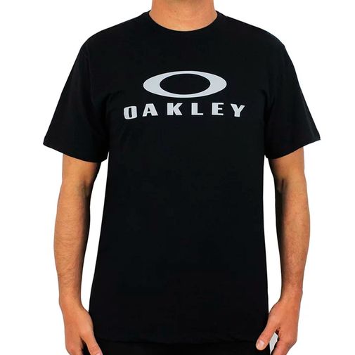 Camiseta Oakley Masculina O-Bark SS Tee, Branco, P