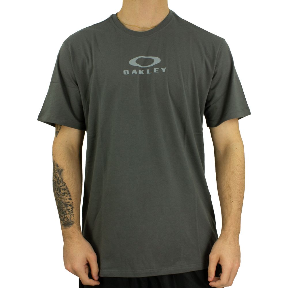 Camiseta Oakley Bark New Branca - FutFanatics