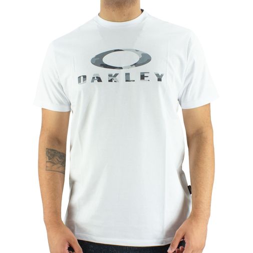 Camiseta Oakley Masc Mod Oakley Ellipse Tee, Masculino, P, Branco