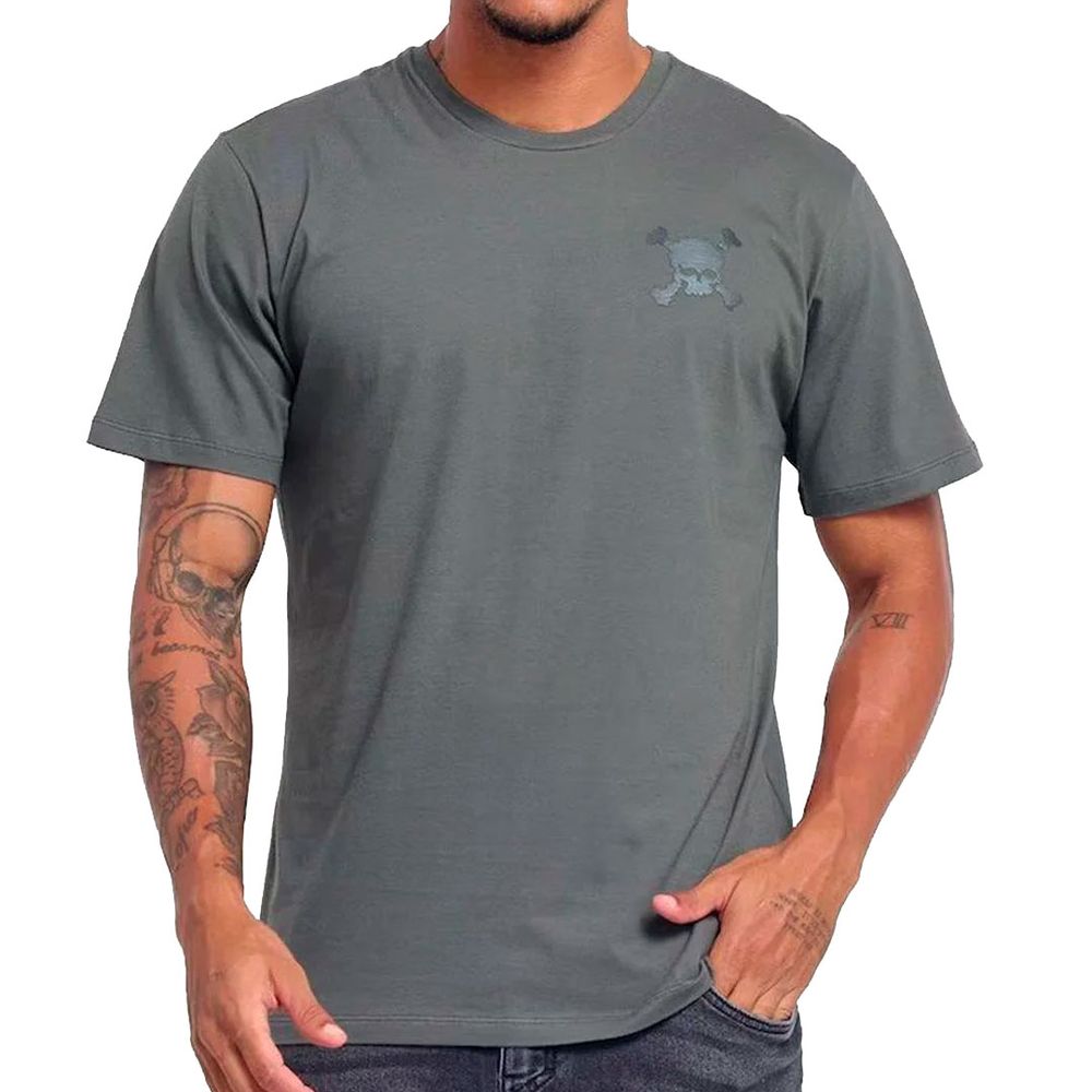 Camiseta Oakley Heritage Skull Masculino - surfinn