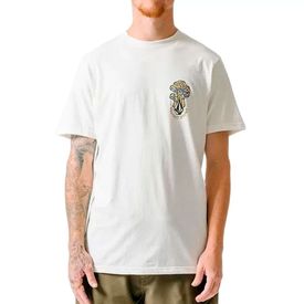 Camiseta Oakley O-Bark SS Tee Color Off White - Back Wash