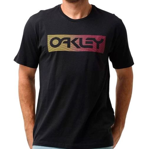 Camiseta Oakley Collegiate Graphic Masculina - Vermelho - Camisa e