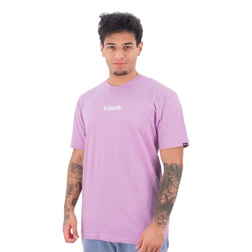 Camiseta Vans Lower Corecase Ss Masculino CAMISETA VANS LOWER CORECASE SS V4703102240003 G LAVENDER
